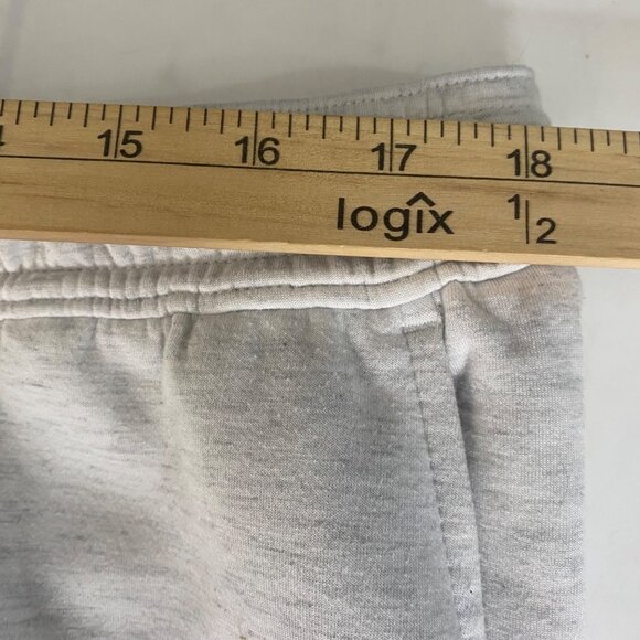 American Eagle Athletic Sweat Shorts Mens XL Light Gray Soft Knit Jogger Gym - Picture 7 of 11